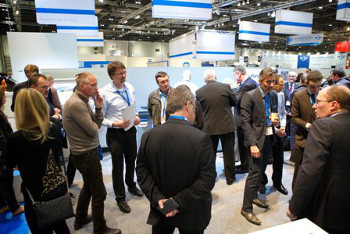 Konica Minolta booth Ipex 2014 